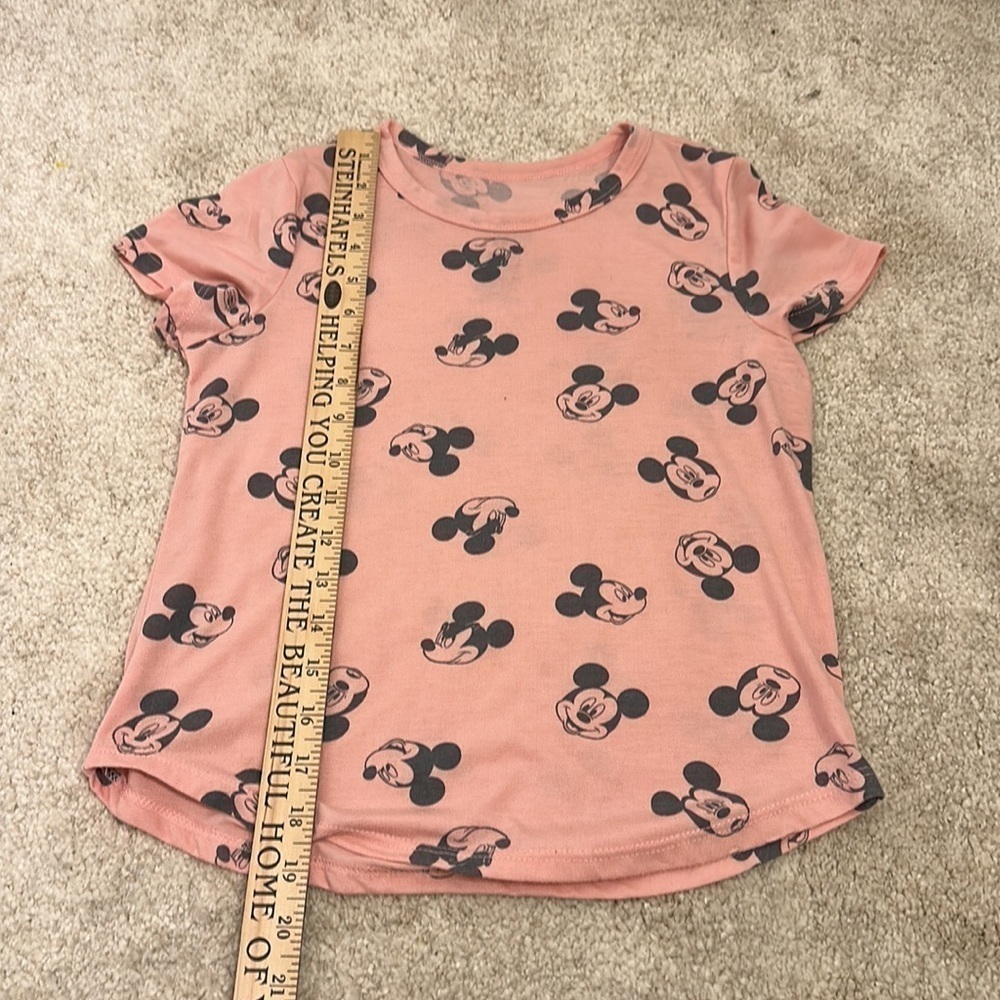 LOT 2 For 1 Nike 80’s Throwback and Disney Mickey Mouse Little Girl Shirts XS - Picture 7 of 11